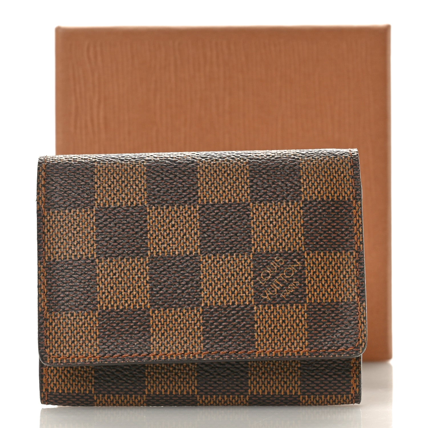 Louis Vuitton Damier Ebene Business Card Holder 8 of 8