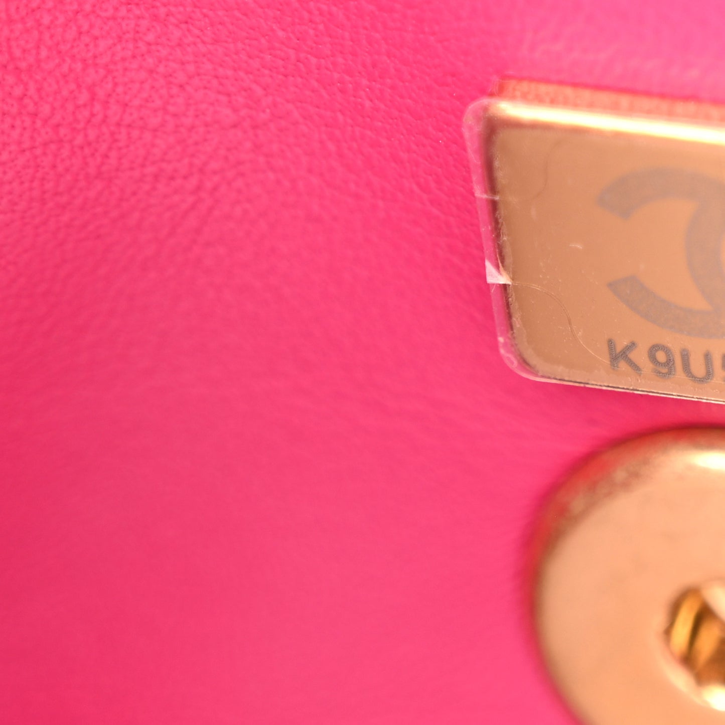 Cashmere Tweed Quilted Mini Bijoux Flap Fuchsia