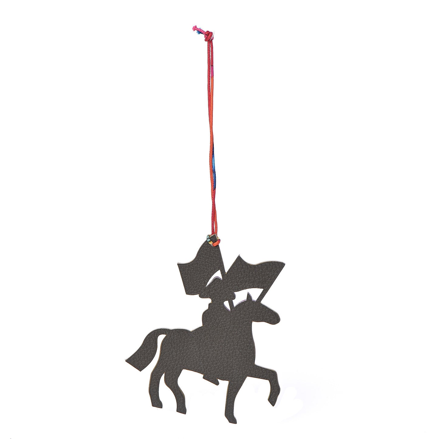Togo Epsom Petit H Bag Charm Vert de Gris Anemone