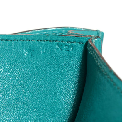 Hermes Epsom Constance Elan 25 Bleu Paon 9 of 11