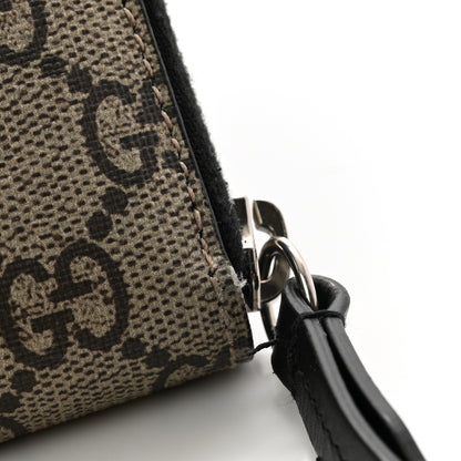 Gucci GG Supreme Monogram Bee Zip Around Wallet 12 of 13