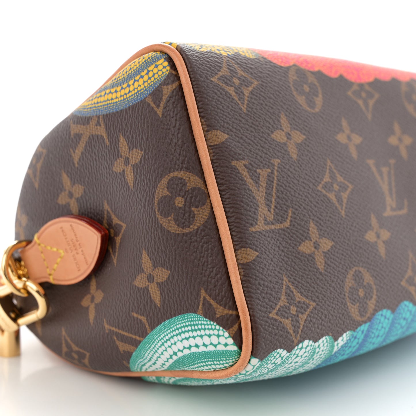 LV X YK Monogram Pumpkins Speedy Bandouliere 20