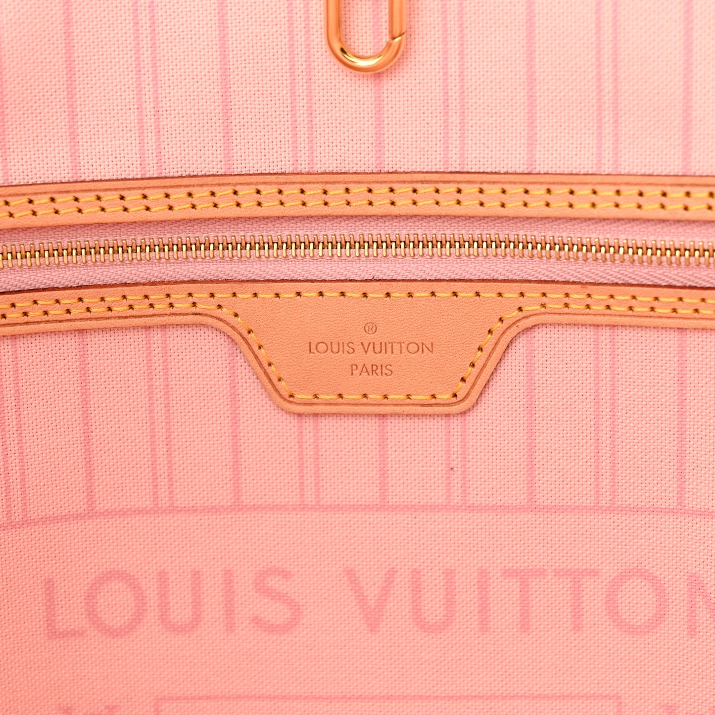 Damier Azur Neo Neverfull MM Rose Ballerine