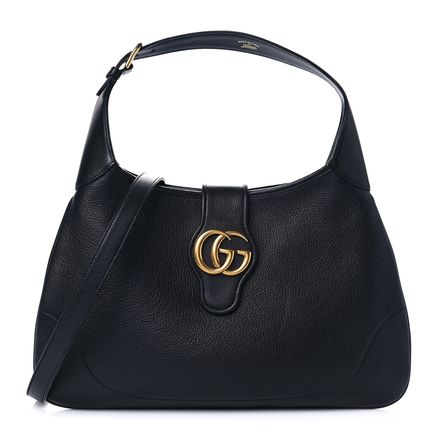 Goatskin Medium Aphrodite Shoulder Bag Black