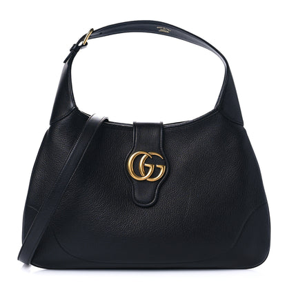 Gucci Goatskin Medium Aphrodite Shoulder Bag Black 1 of 7