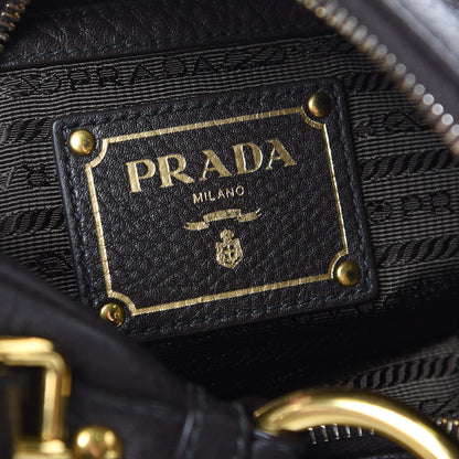 Prada Vitello Daino Hobo Teak 6 of 10