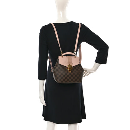 Louis Vuitton Damier Ebene Clapton Backpack Creme 2 of 11