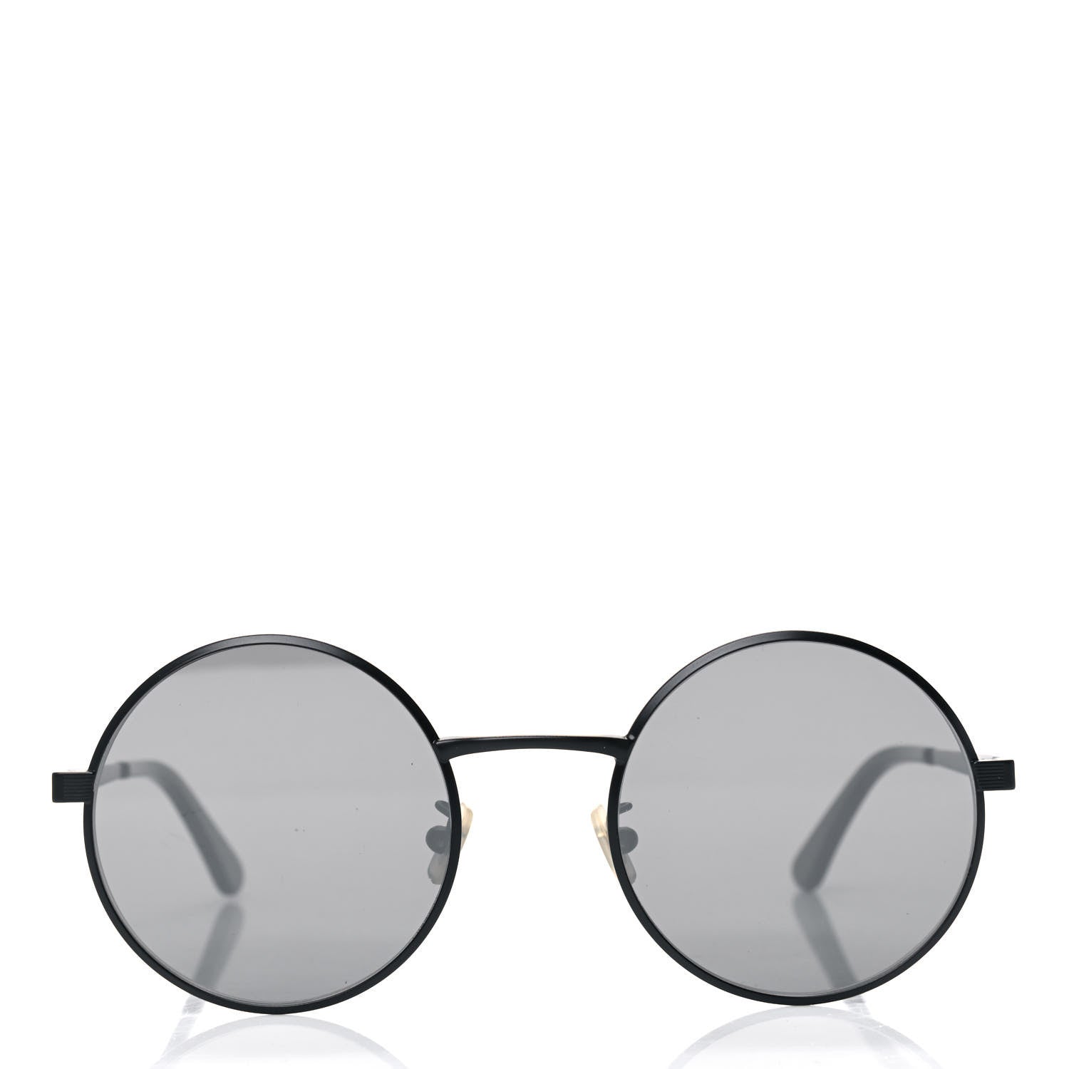 Saint Laurent SL 136 Zero Sunglasses Black Silver 2 of 4