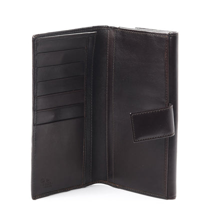 Gucci Canvas Monogram Continental Wallet Brown 5 of 9