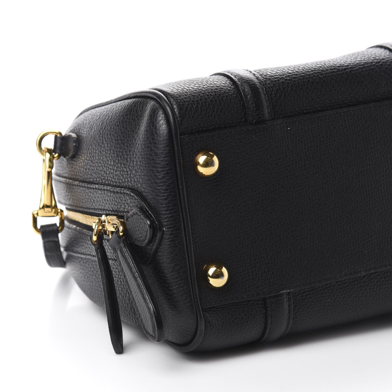 Burberry Derby Calfskin Small Alchester Bowling Bag Black 6 of 9