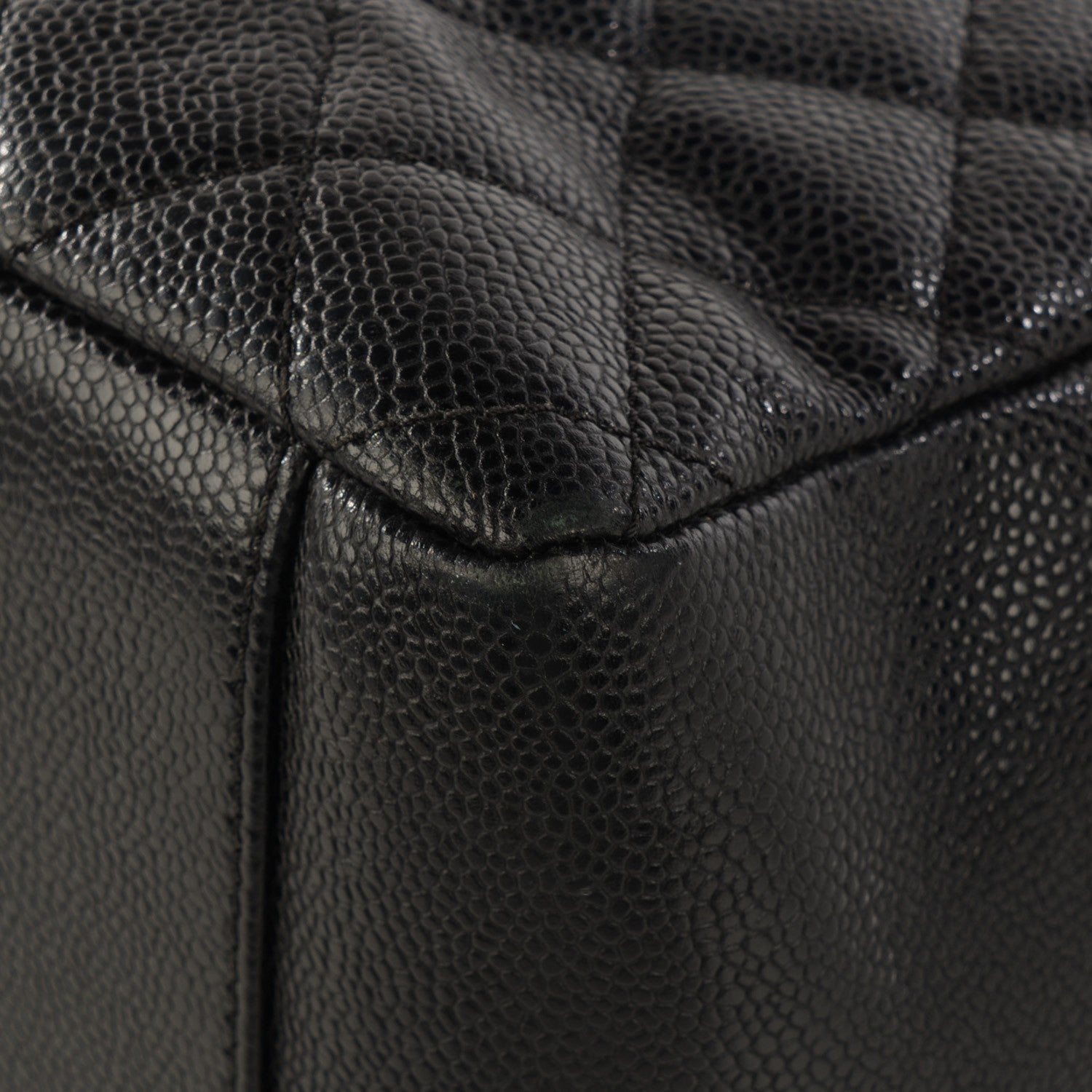 Chanel Caviar Quilted Grand Shopping Tote GST Black 8 of 10