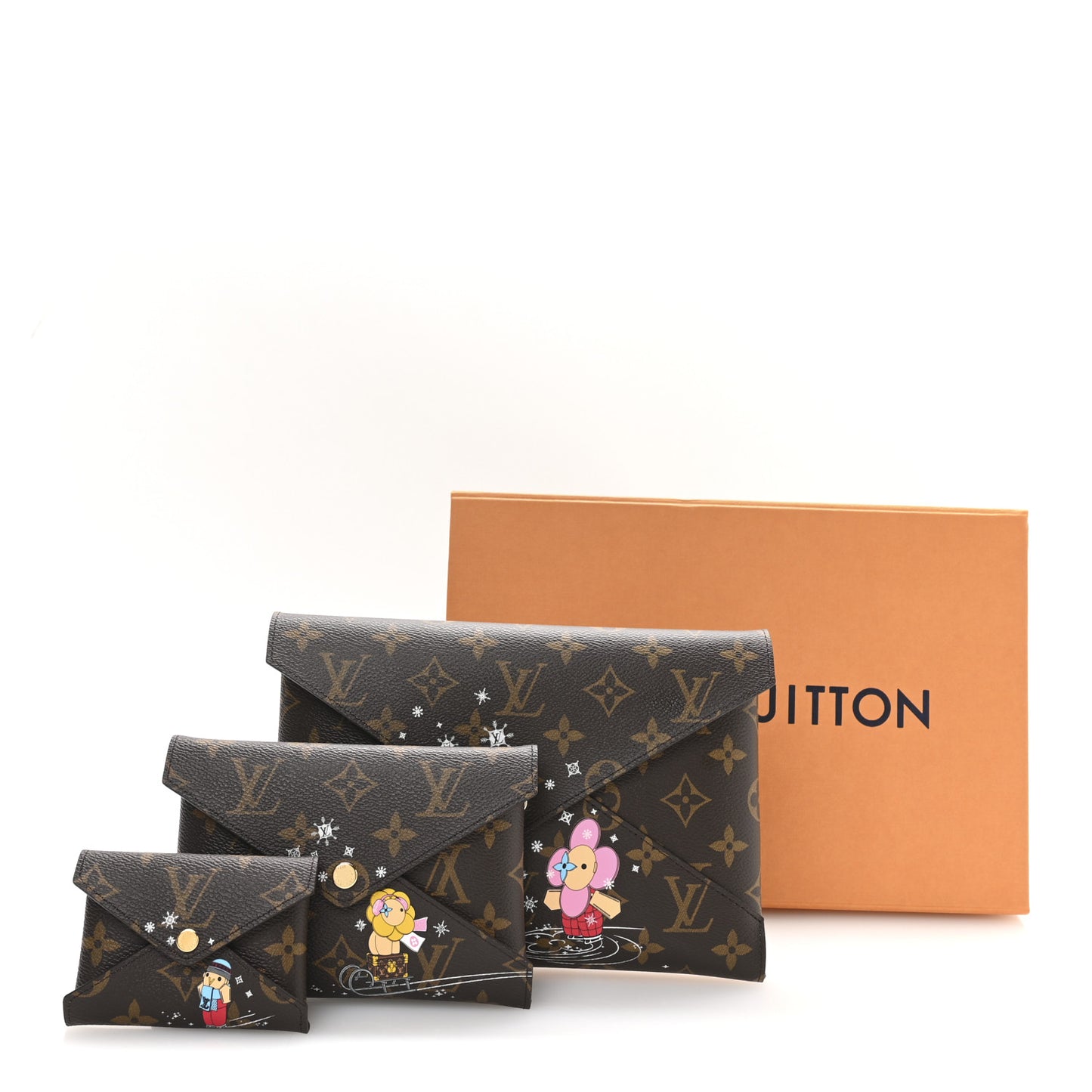 Monogram 2023 Christmas Animation Kirigami Pochette Set