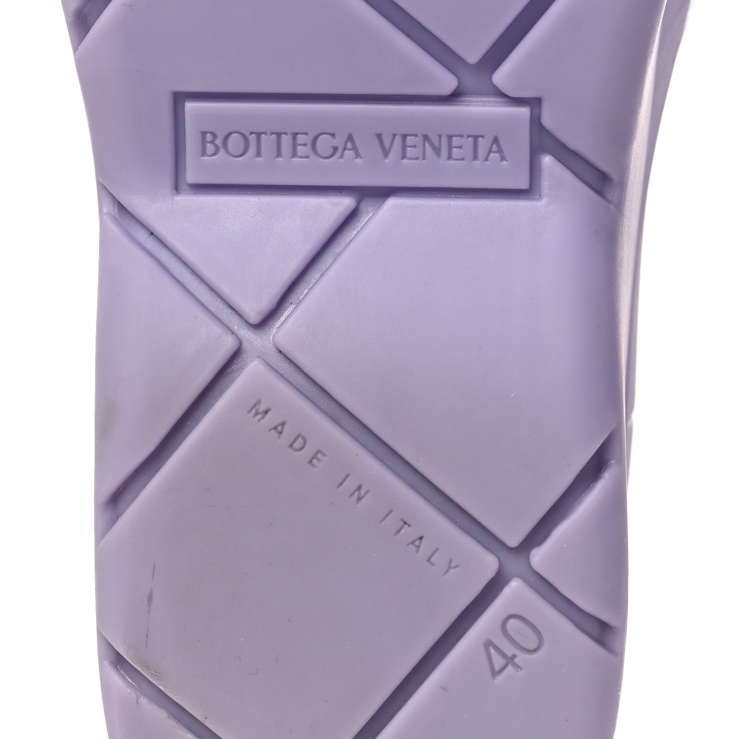 Bottega Veneta Rubber Puddle Ankle Boots 40 Wisteria 6 of 7