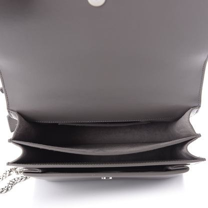 Saint Laurent Calfskin Medium Monogram Sunset Fog 8 of 18