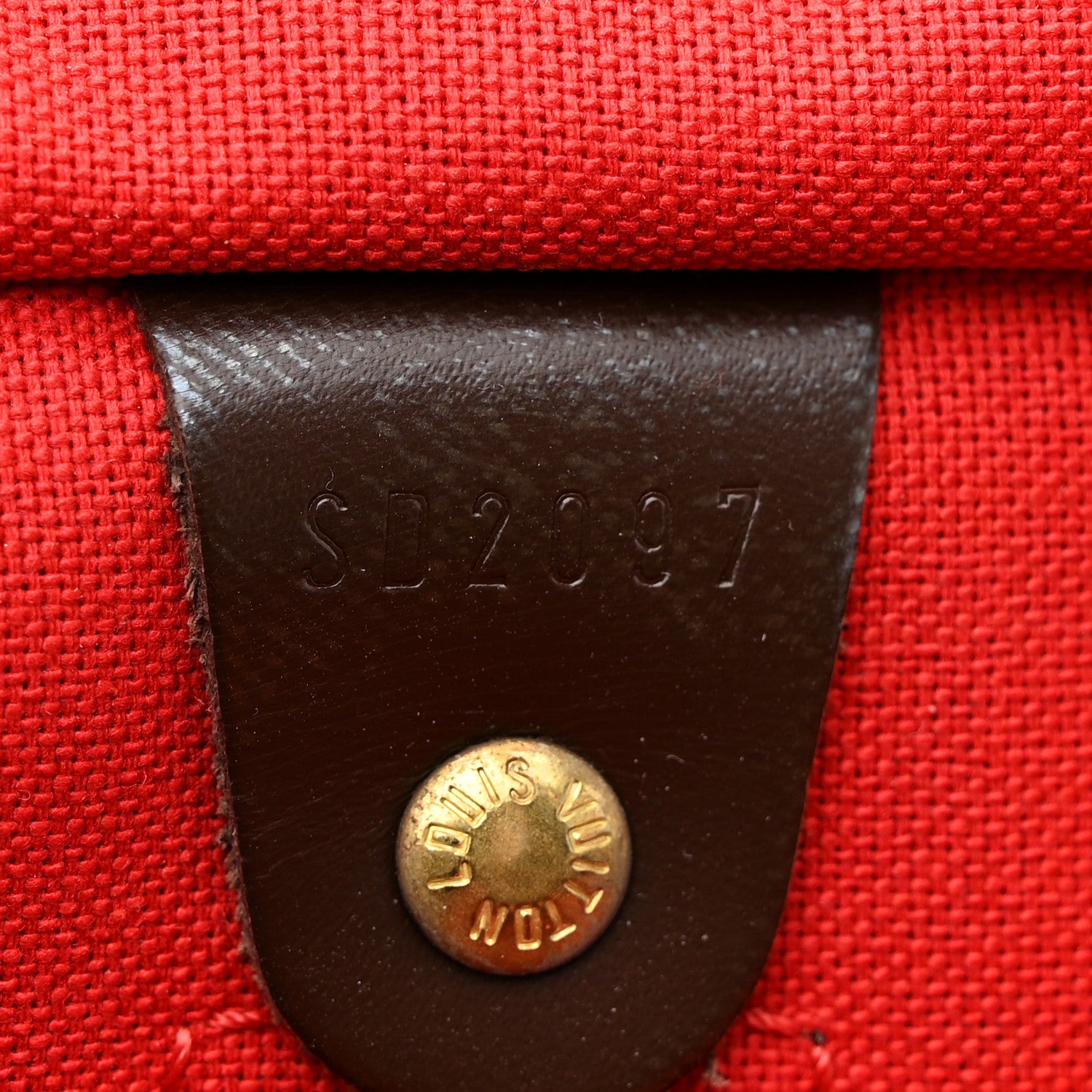 Louis Vuitton Damier Ebene Speedy 30 7 of 12