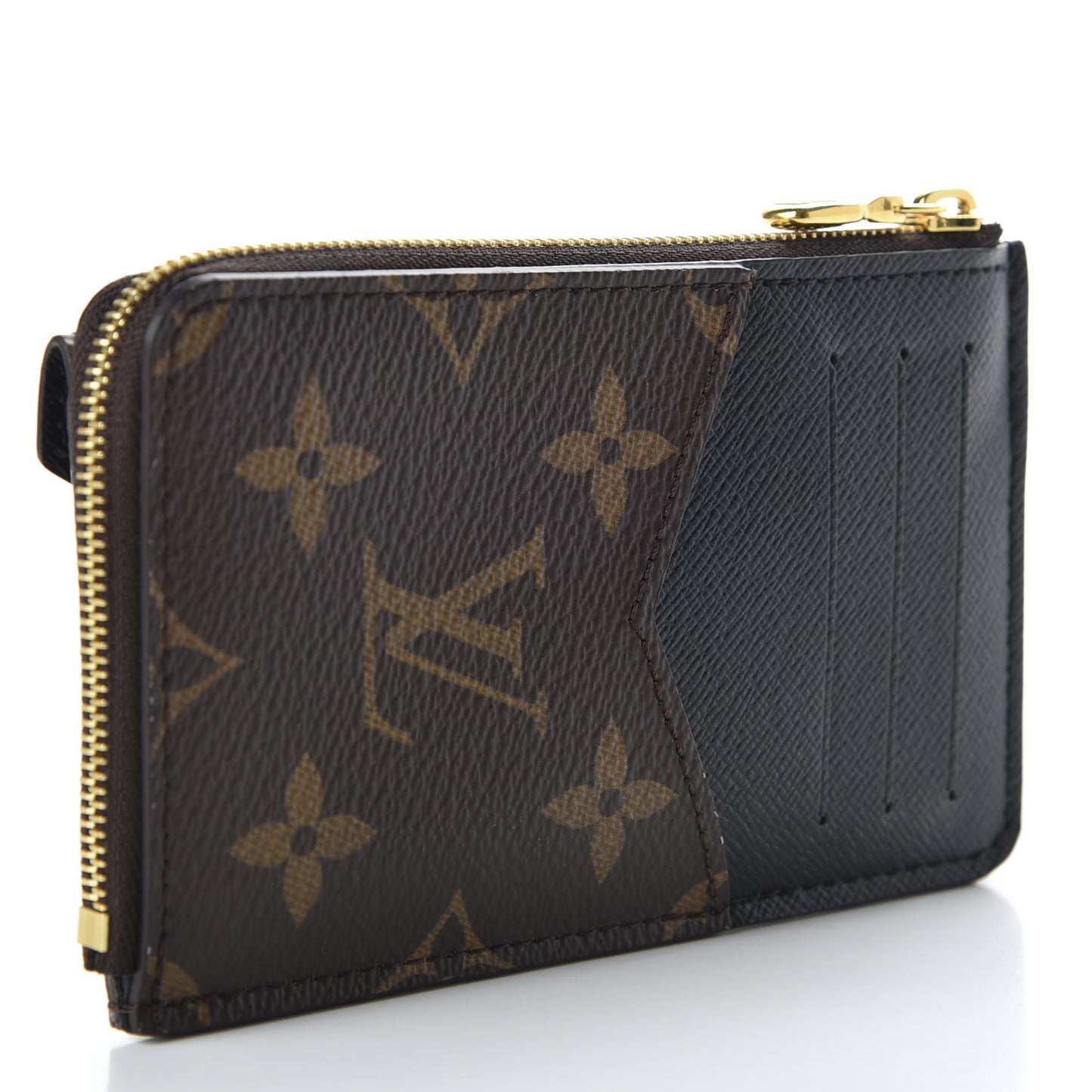 Monogram Recto Verso Card Holder Black