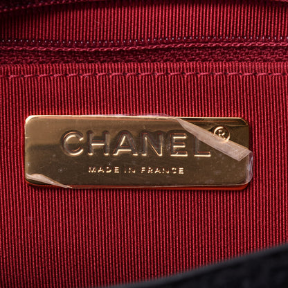 Chanel Tweed Quilted Medium Chanel 19 Flap Black 6 of 10