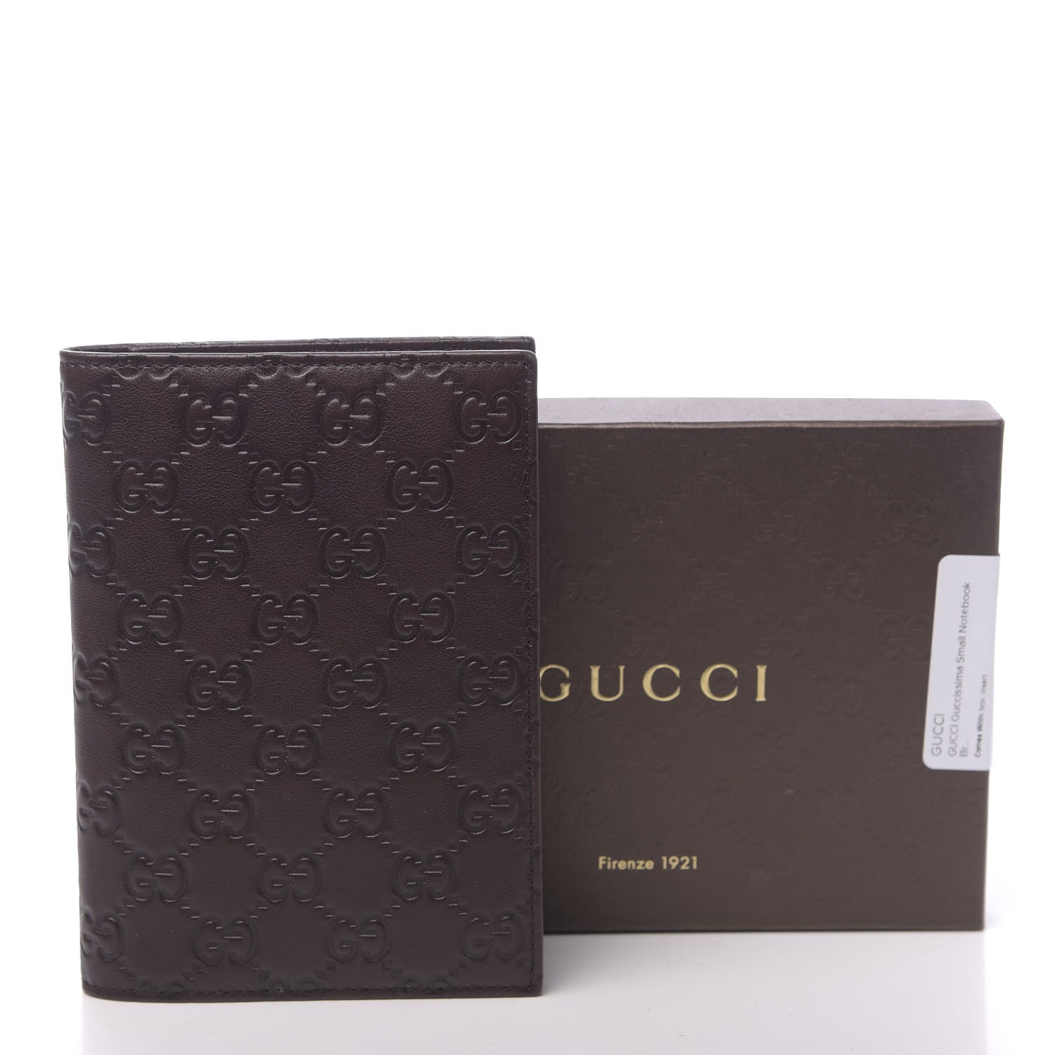 Gucci Guccissima Small Notebook Chocolate 8 of 8