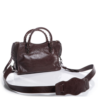 Balenciaga Agneau Mini City Cigare Fonce 3 of 11