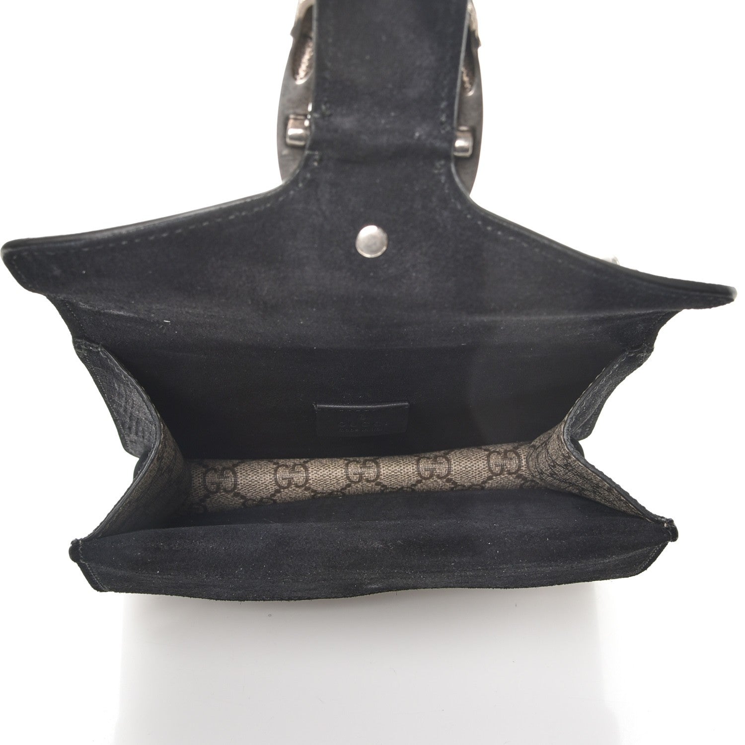 Gucci GG Supreme Monogram Mini Dionysus Shoulder Bag Black 6 of 9