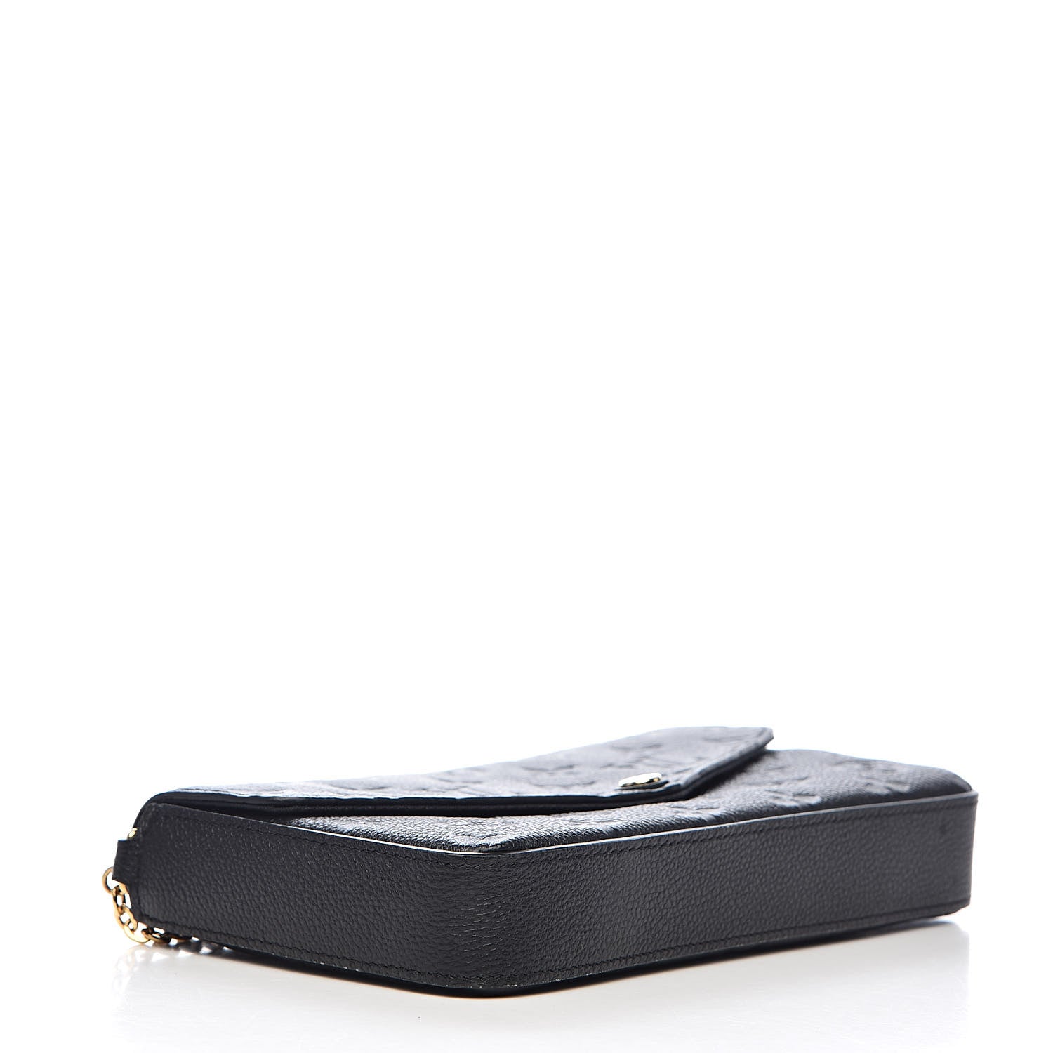 Louis Vuitton Empreinte Pochette Felicie Chain Wallet Black 4 of 12