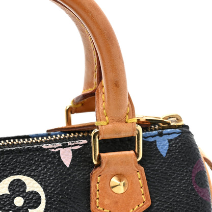 Louis Vuitton Monogram Multicolor Mini Sac HL Speedy Black 13 of 18