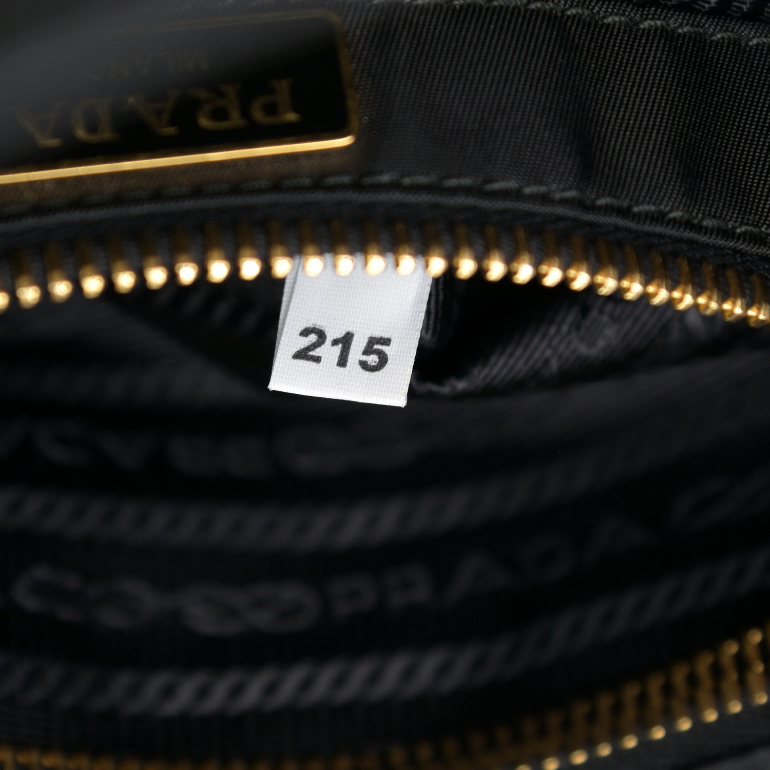 Prada Tessuto Nylon Shopping Tote Black 7 of 10
