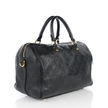Louis Vuitton Empreinte Speedy Bandouliere 30 Black 3 of 7