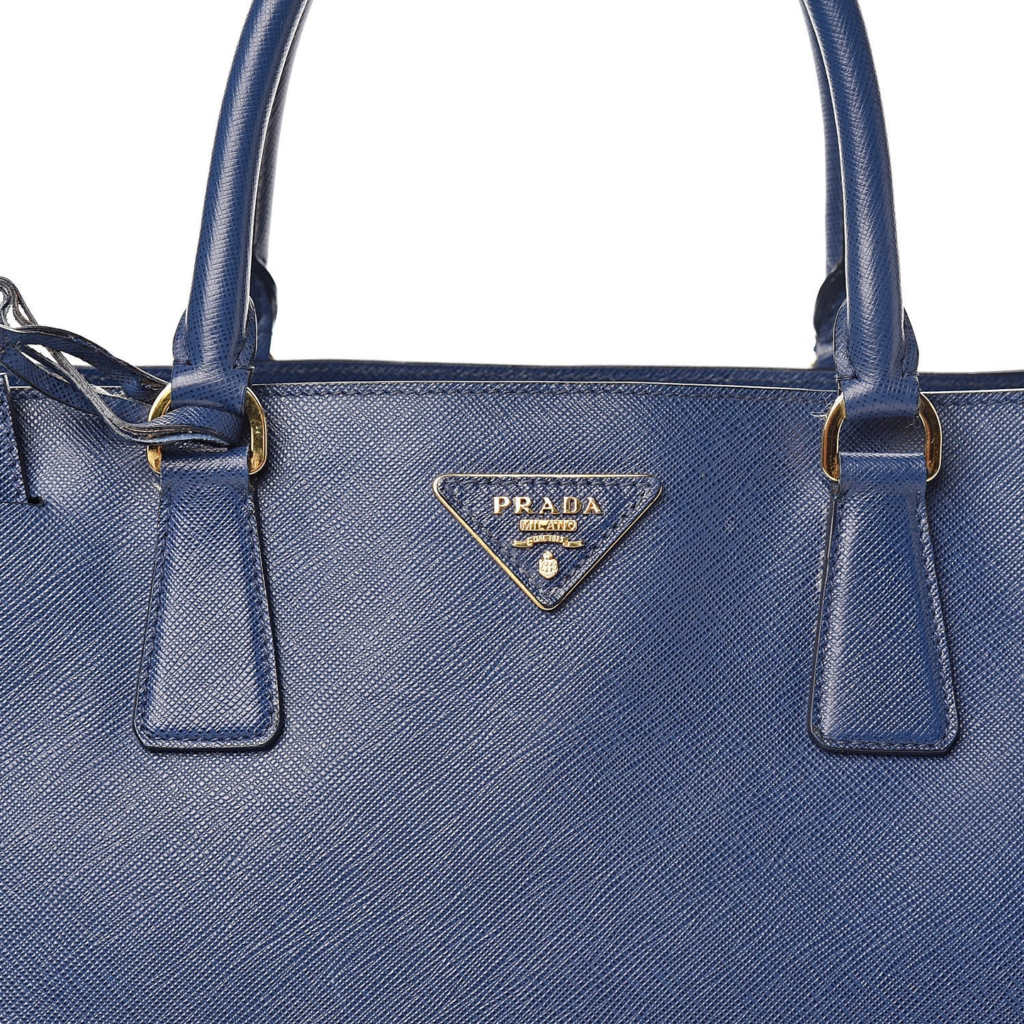 Saffiano Lux Large Tote Bluette