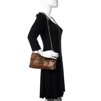 Fendi Vitello Acqua Maxi Baguette Bag Saddler 2 of 8