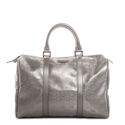 Gucci Imprime Monogram Medium Joy Boston Silver 1 of 17