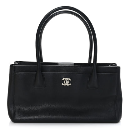 Chanel Calfskin Small Cerf Executive Shopper Tote Black 1 of 10