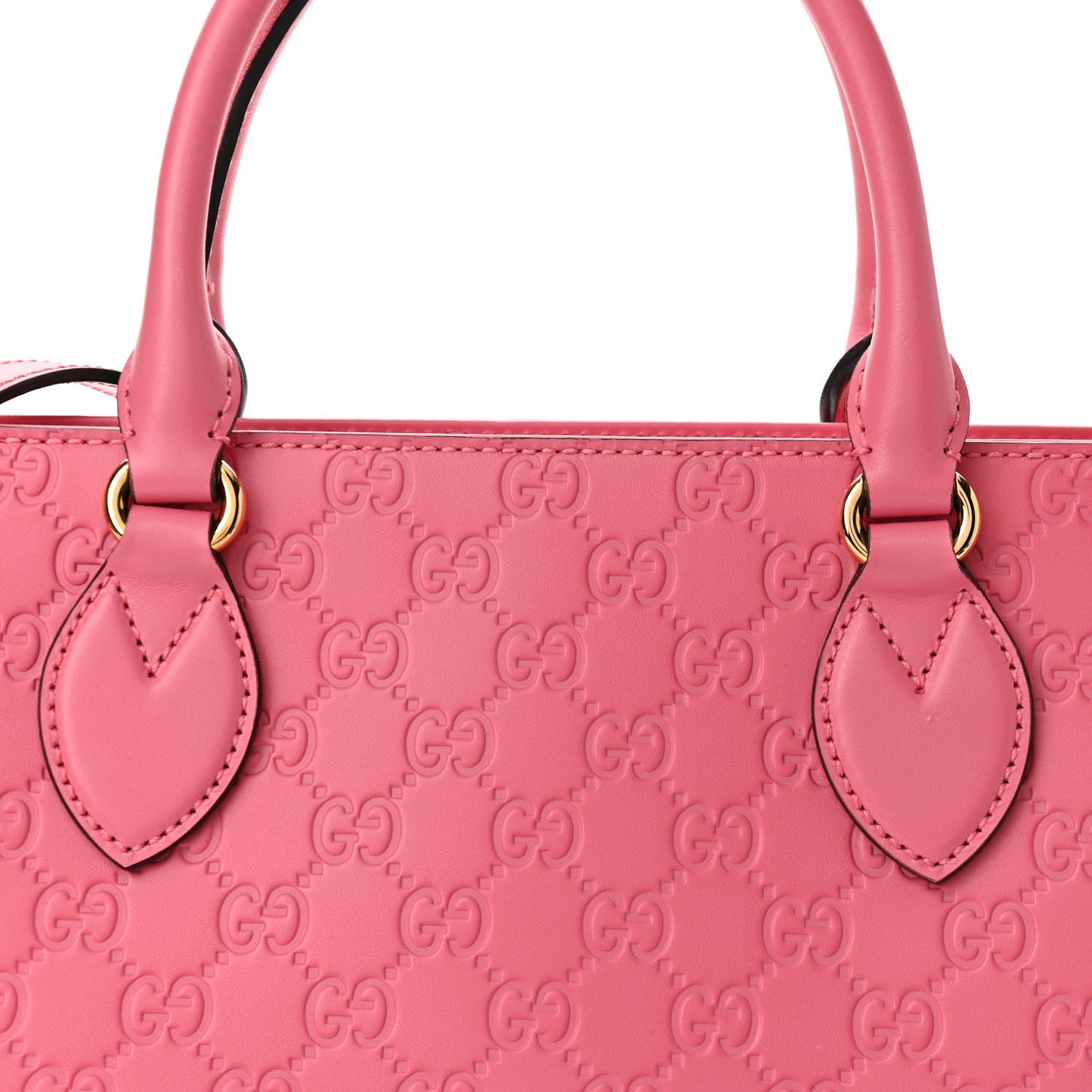 Guccissima Small Zippered Bucket Tote Flush