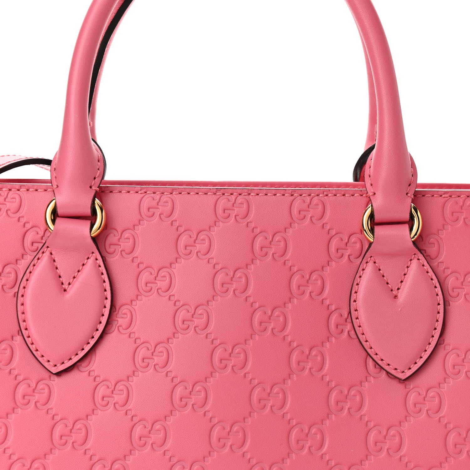 Gucci Guccissima Small Zippered Bucket Tote Flush 7 of 9