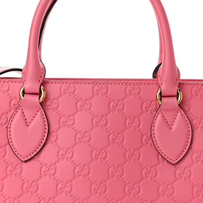Gucci Guccissima Small Zippered Bucket Tote Flush 7 of 9