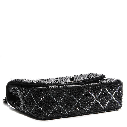 Chanel Strass Small Single Flap Black 3 of 9