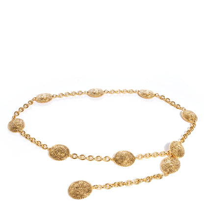 Chanel Chain Medallion Belt Gold 1 of 6