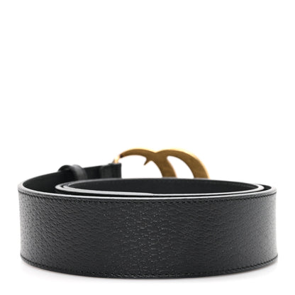 Gucci Calfskin Double G 40mm Belt 85 34 Black 2 of 4