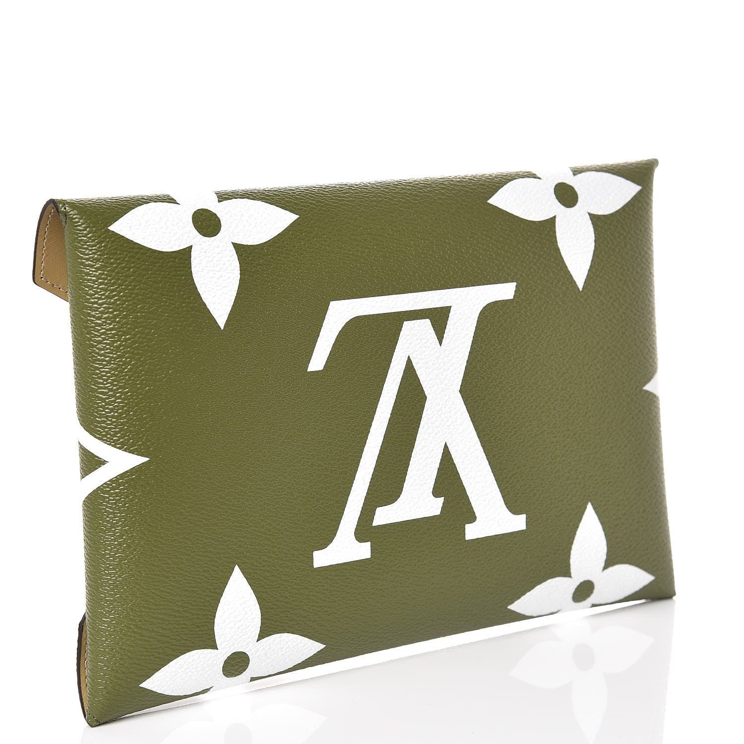 Louis Vuitton Monogram Giant Large Kirigami Pochette Kaki 3 of 6