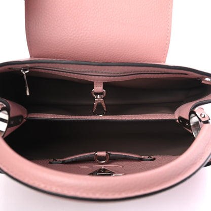 Louis Vuitton Taurillon Capucines PM Magnolia 4 of 4