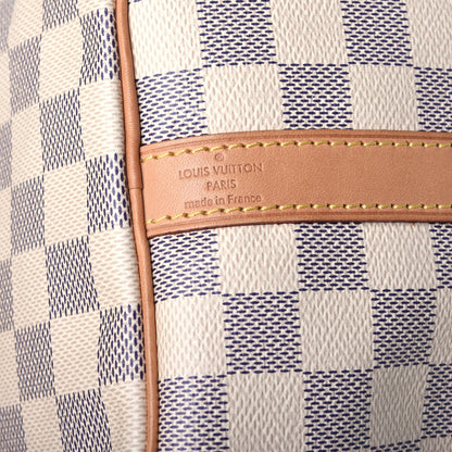 Louis Vuitton Damier Azur Speedy Bandouliere 30 7 of 12