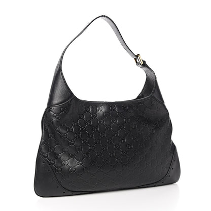 Gucci Guccissima Punch Hobo Black 2 of 14