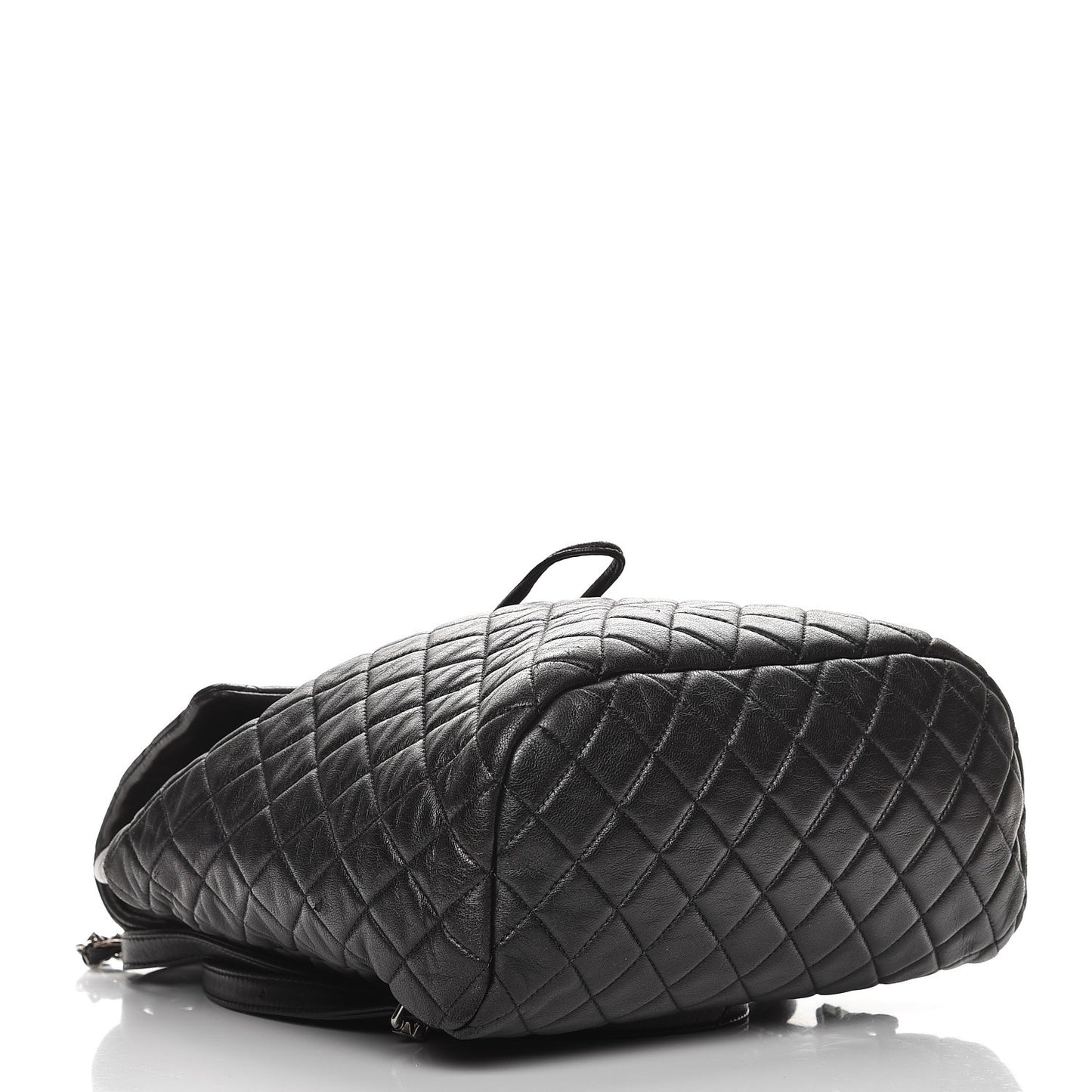 Lambskin Quilted Large Urban Spirit Backpack Black