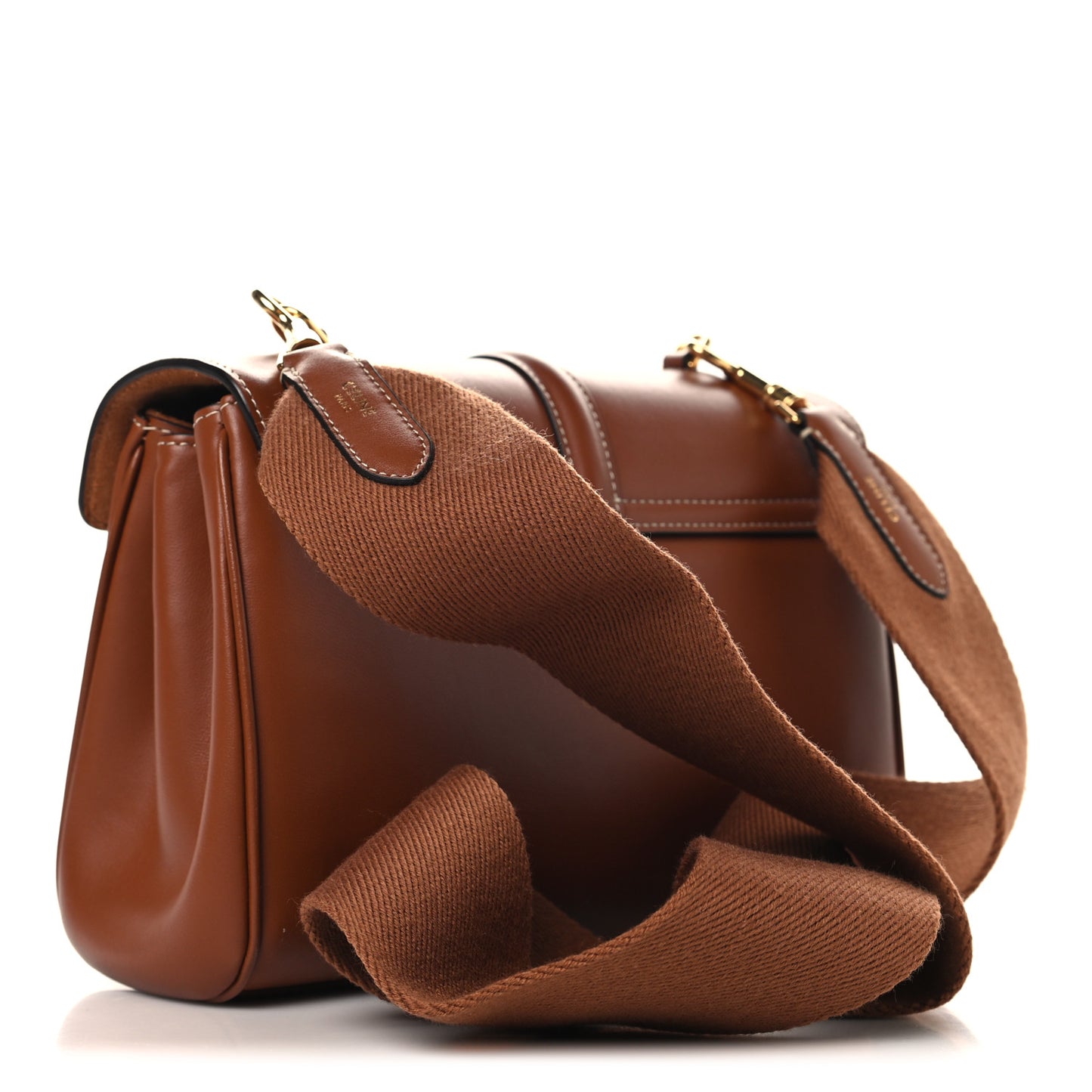 Smooth Calfskin Teen Soft 16 Shoulder Bag Tan
