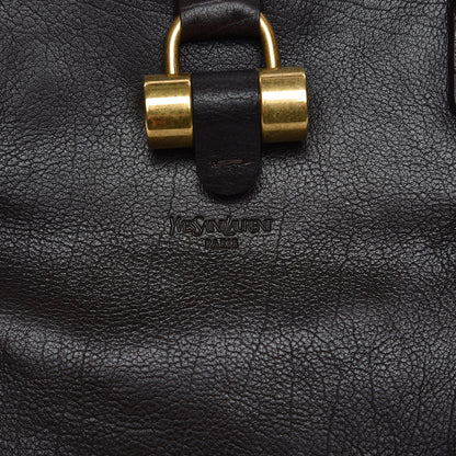 Saint Laurent Calfskin Large Muse Dark Brown 7 of 9