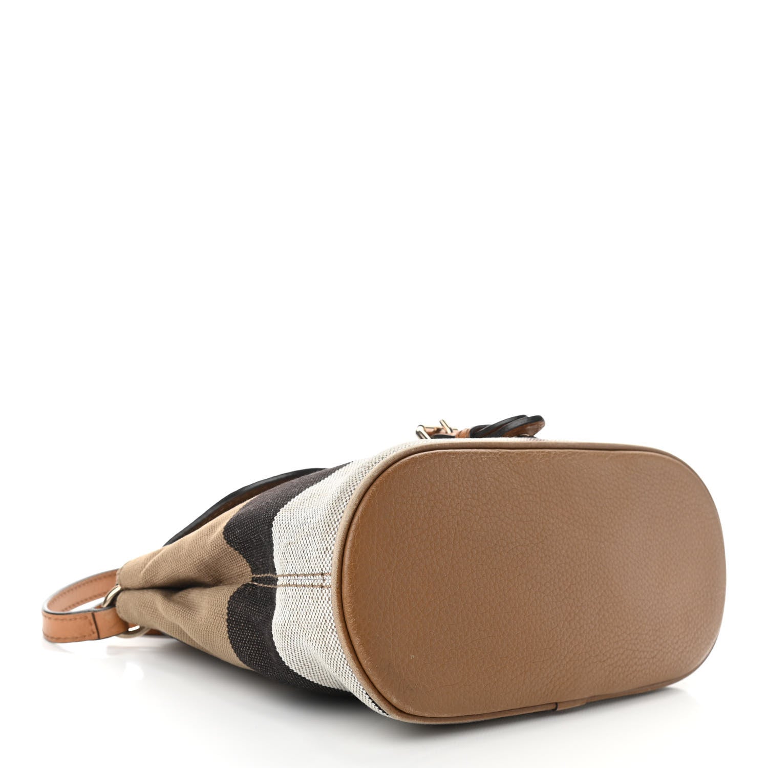 Burberry Canvas Mega Check Crossbody Brown 4 of 11