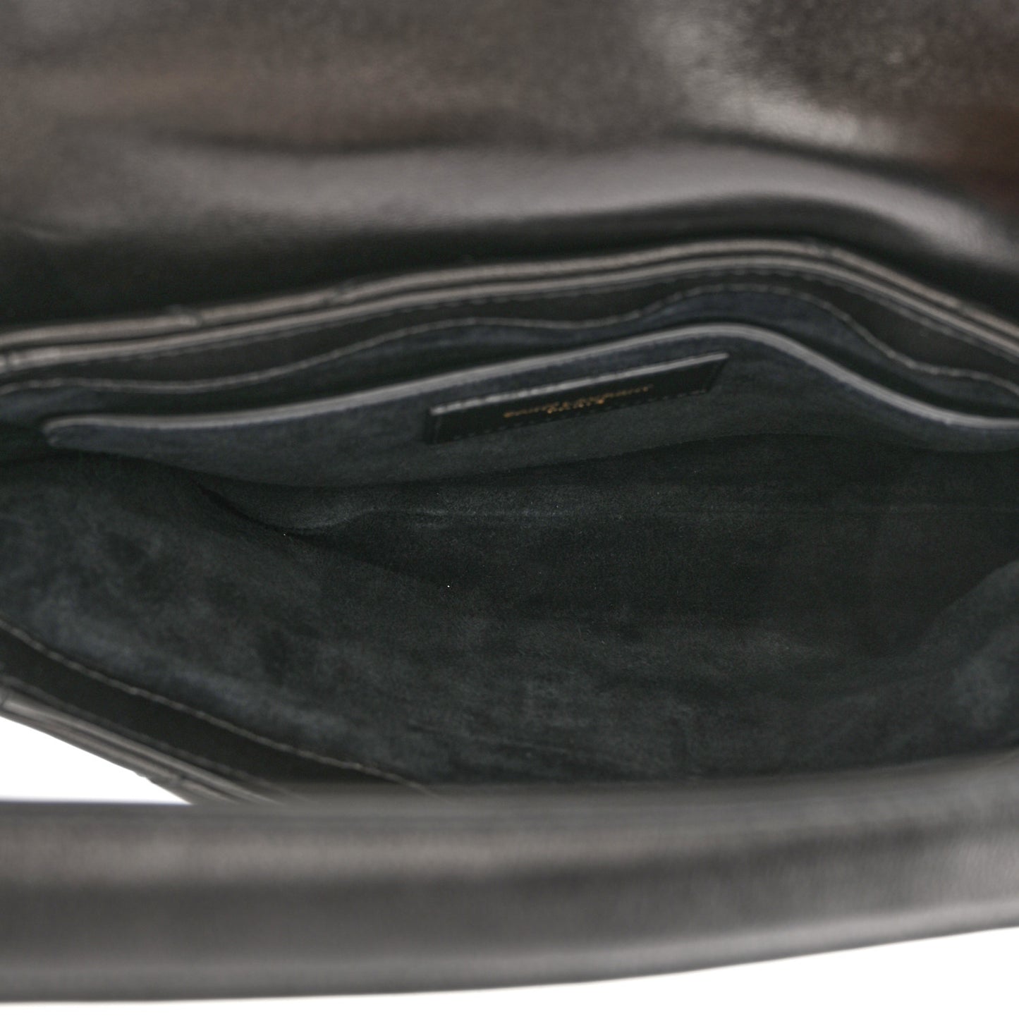 Lambskin Quilted Le 57 Diamond Shoulder Bag Black