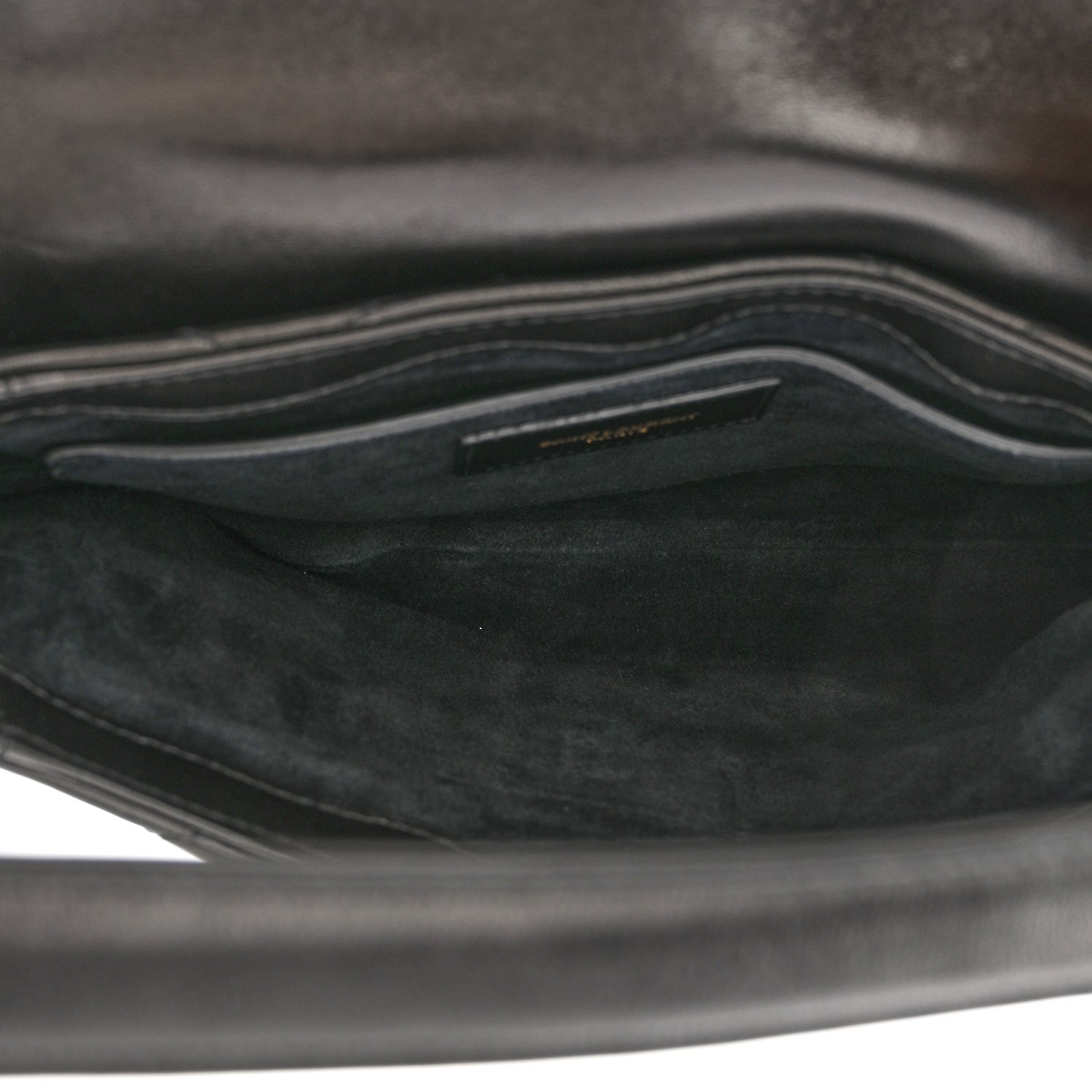 Saint Laurent Lambskin Quilted Le 57 Diamond Shoulder Bag Black 5 of 9
