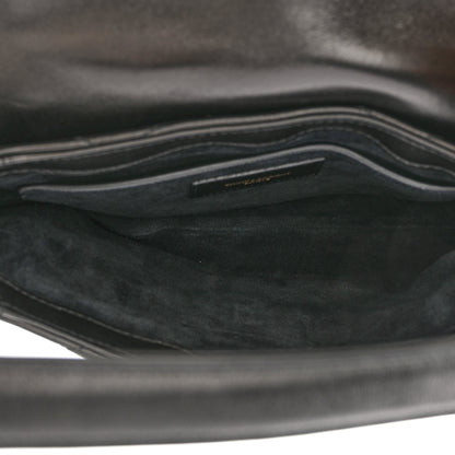 Saint Laurent Lambskin Quilted Le 57 Diamond Shoulder Bag Black 5 of 9
