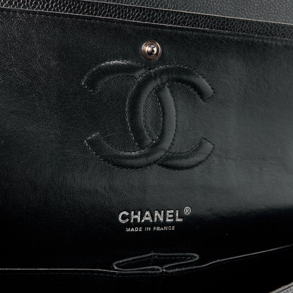 Chanel Caviar Quilted Medium Double Flap Black 6 of 15
